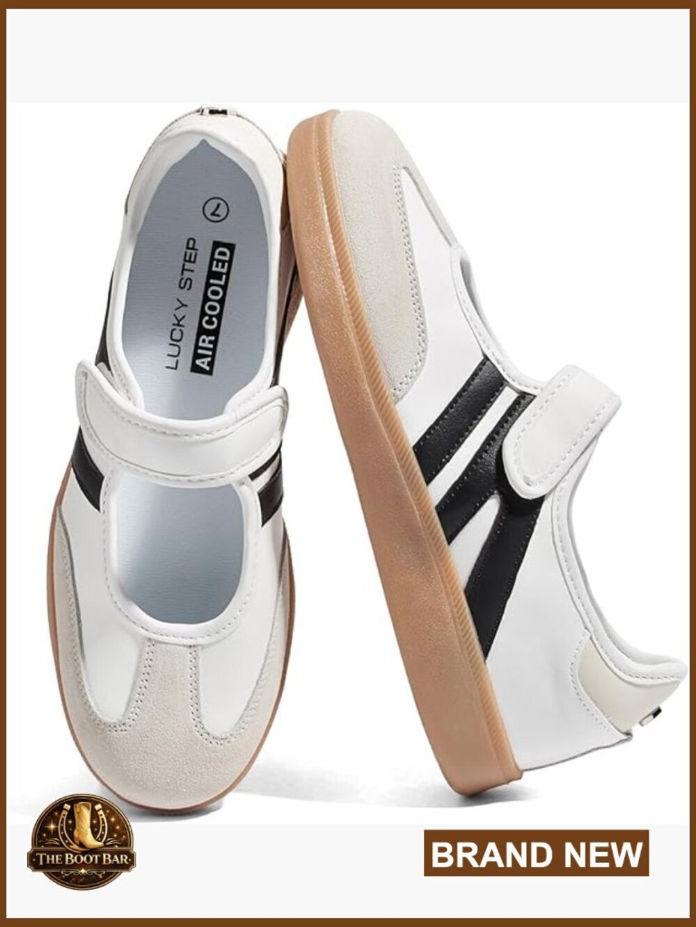 Classic Retro Fashion Sneakers Gum Thin Sole Casual Slip on Flat Loafers Hook